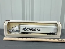 CHRISTIE Trucking Peterbilt 387 Van Trailer Spec-Cast 1:64 NIB 33502