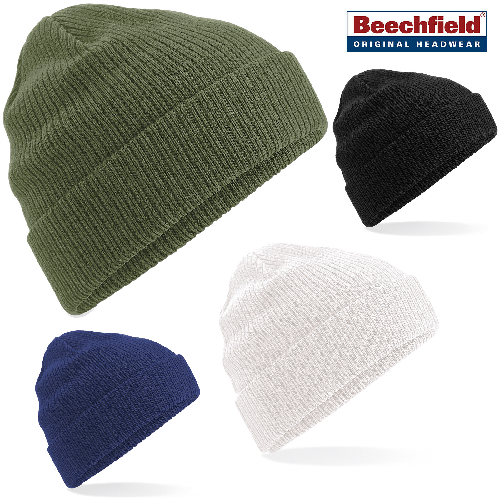 beechfield organic cotton beanie