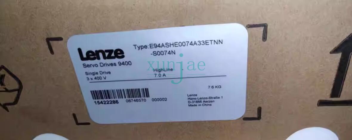 1PCS NEW LENZE E94ASHE0074A33ETNN-S0074N Servo Drives