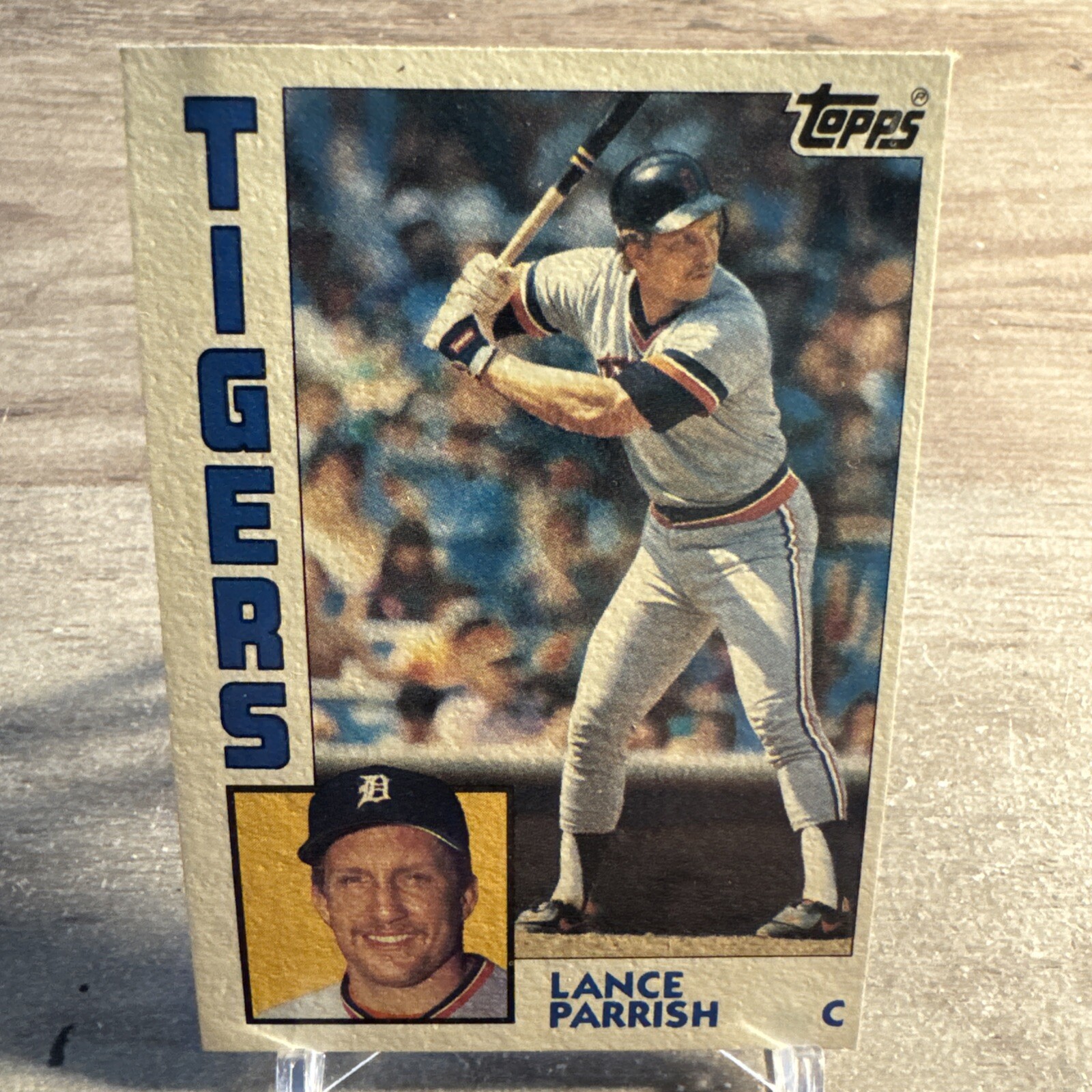 1984 Topps #640 Lance Parrish Detroit Tigers Free Shipping