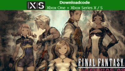 NEU für XBOX One Series X S Spiel Final Fantasy XII 12 The Zodiac Age Game Key