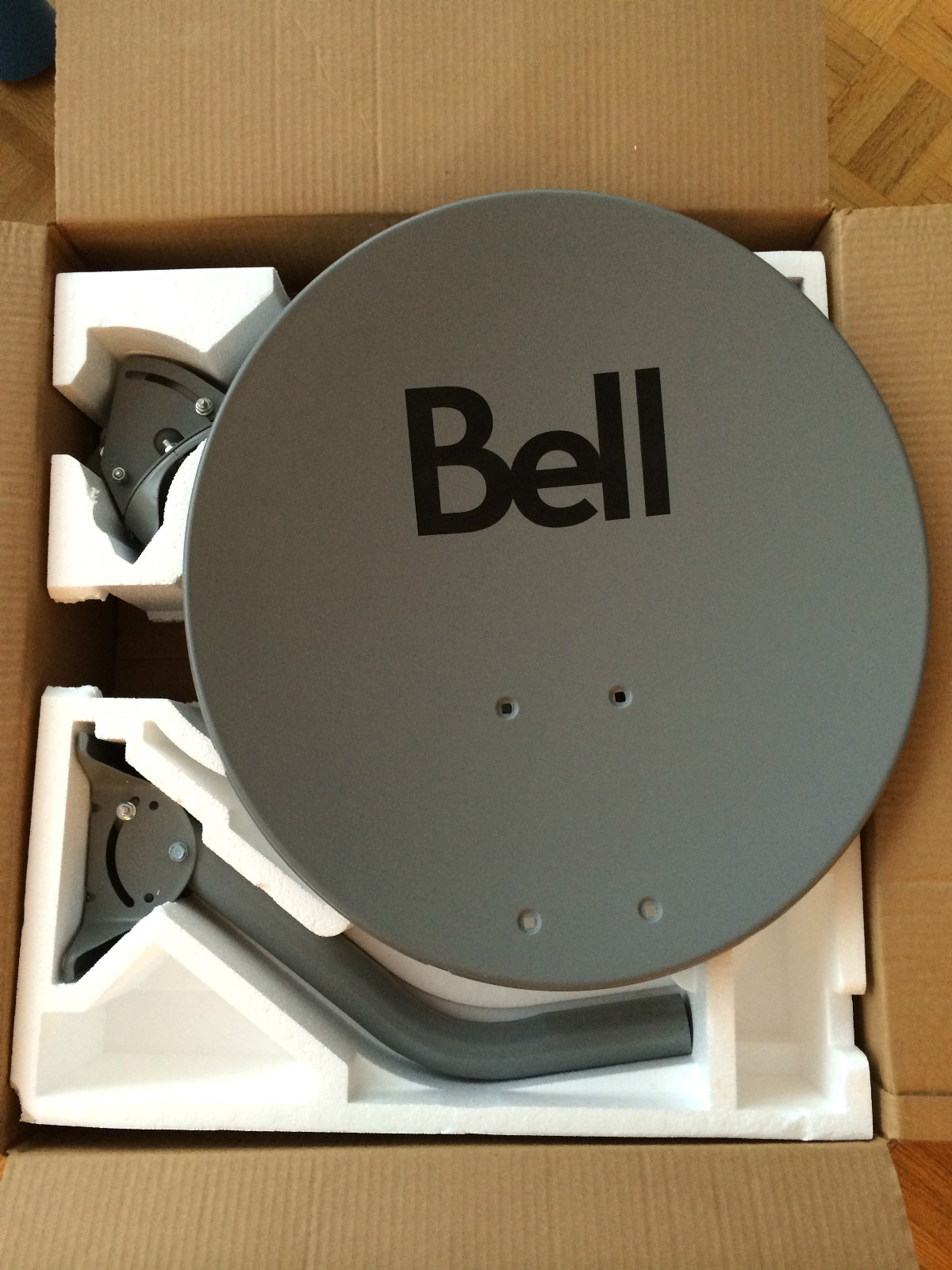 Dish 500 Bell ExpressVu 20" 2 LNBs & 2 ORIGINAL SW21 eBay