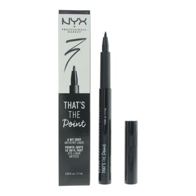 NYX Nyx Professional Makeup That's Point A Bit Edgy Black Liquid Eyeliner 1,1 ml
