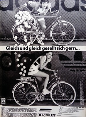 Hercules Alassio, originale Werbung aus 1982   Fahrrad