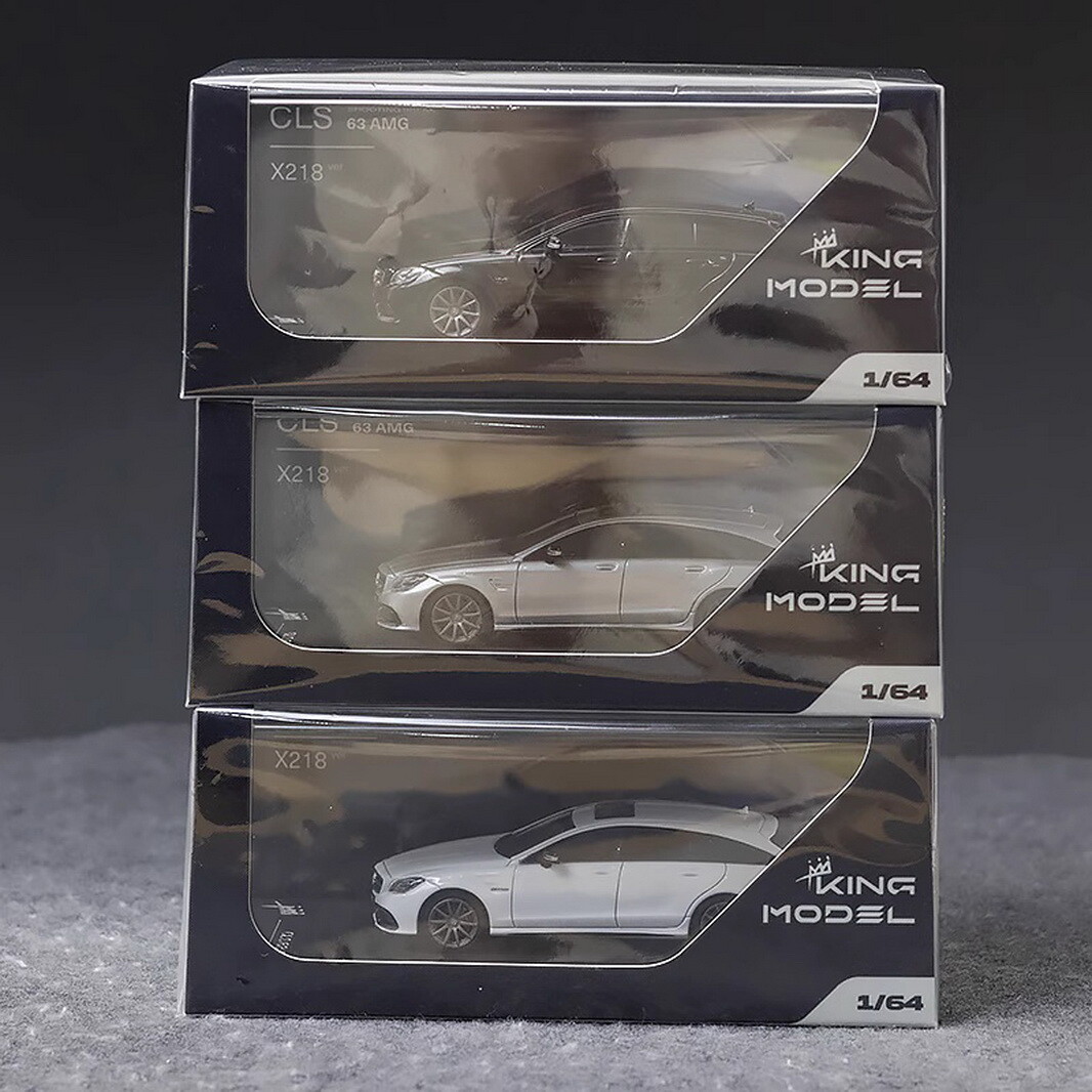 KM 1/64 Mercedes-Benz CLS 63 AMG Shooting Brake Black