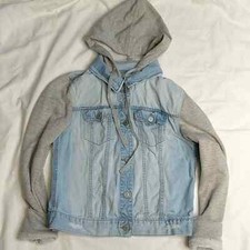 Mudd girl size M hooded denim jacket