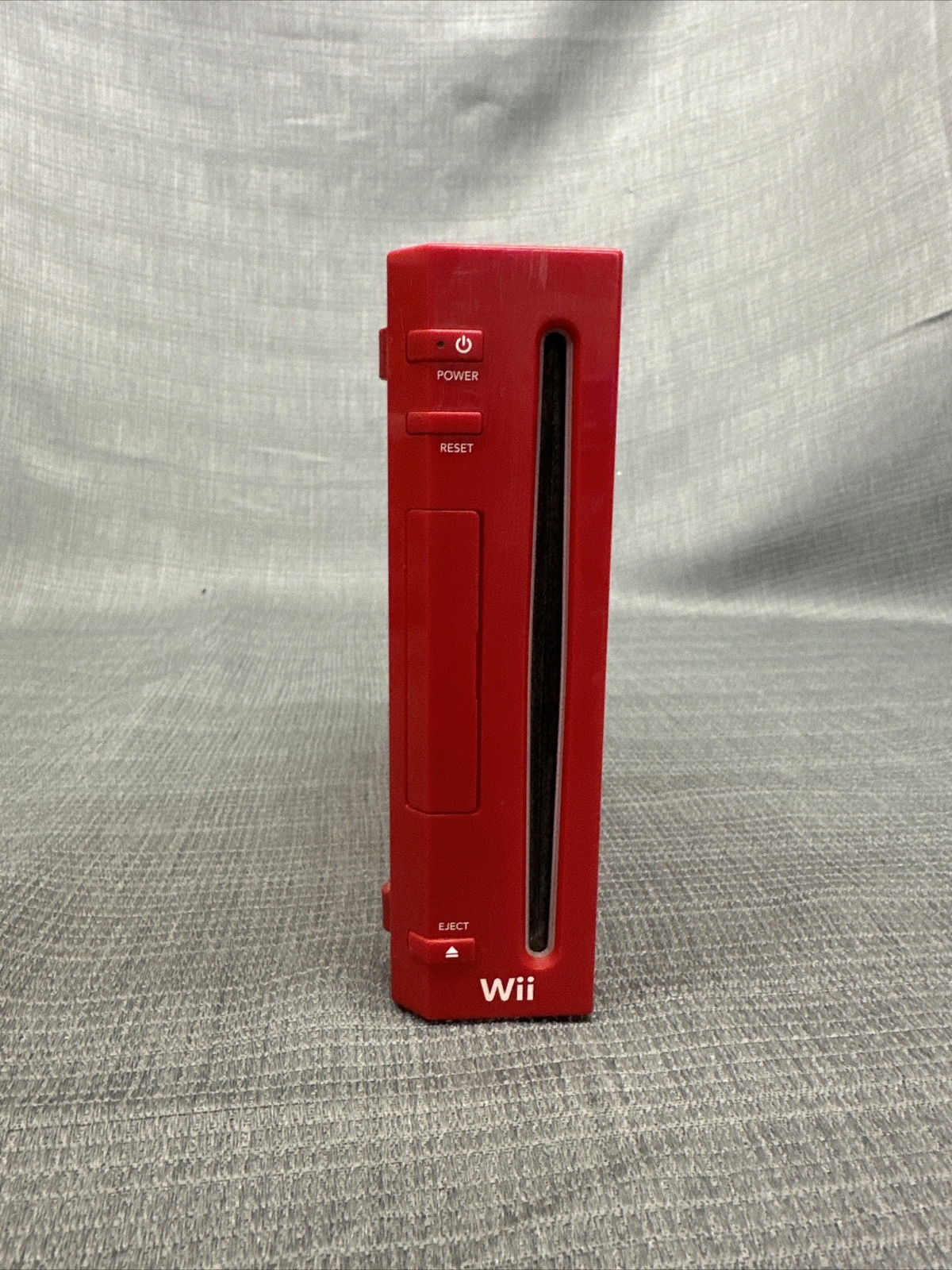 Nintendo Wii Console Gamecube Compatible RVL001 Red Tested Mario 25th