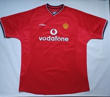 Vintage Manchester United Umbro Jersey Size XL