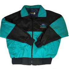 Ford Motorsport Nationals Maple Grove Raceways Jacket Auburn Sportswear Made USA