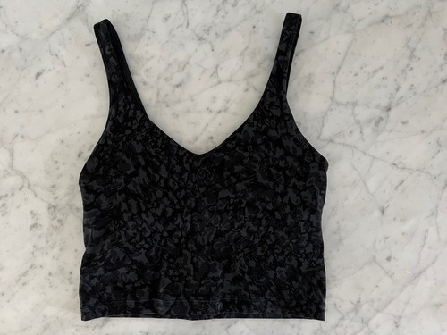 Wild Thing Camo Deep Coal Yoga Crop 