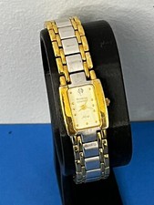 Armitron Diamond Now Women's Quartz Watch Two Tone Band- New Battery