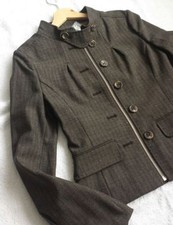Women's Bcbg Maxazria Jacket Brown Color Size Xs Bnwt £289