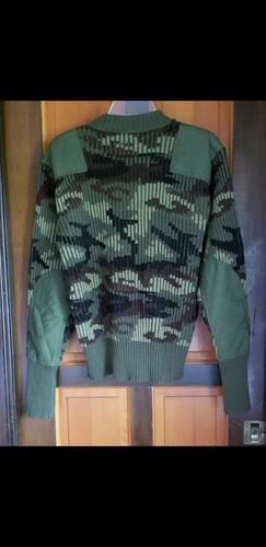 Suéter de camuflaje BRITÁNICO. 100% acrílico talla 42". - Imagen 2 de 6