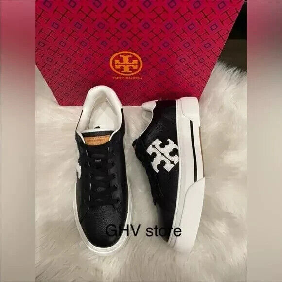 Tory Burch Signature Color Block Platform Leather Sneaker Tory Burch Signature Color Block Platform Leather Sneaker