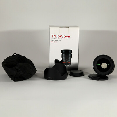 Samyang 35mm T1.5 AS UMC Cine EF | eBay