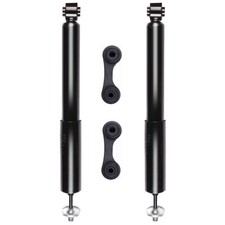 For 2008-2012 Chevrolet Malibu Rear Complete Shocks Struts w/ Sway Bar Link