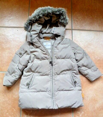 Steiff jacket hooded jacket children's jacket 80 cm grey