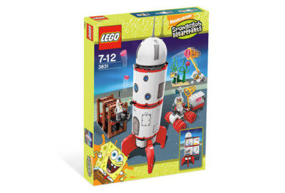 Lego Rocket Ride 3831 SpongeBob SquarePants Minifigure Building Set