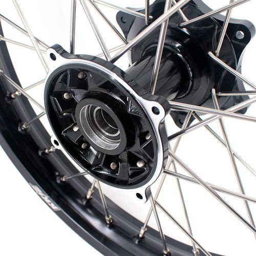 Fit HONDA CR125R CR250R CRF250R CRF450R Casting 21" 19" MX Spoke Wheels Rims Set - Picture 11 of 13