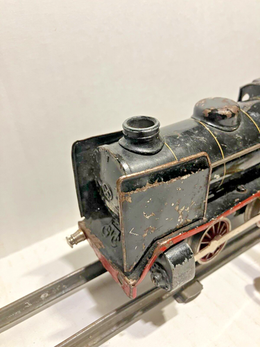 MÁQUINA DE VAPOR MARKLIN PRE GUERRA O GAUGE WINDUP CON TENDER R 880 - Imagen 3 de 10