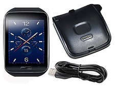 samsung galaxy gear s r750w smart watch with curved super amoled