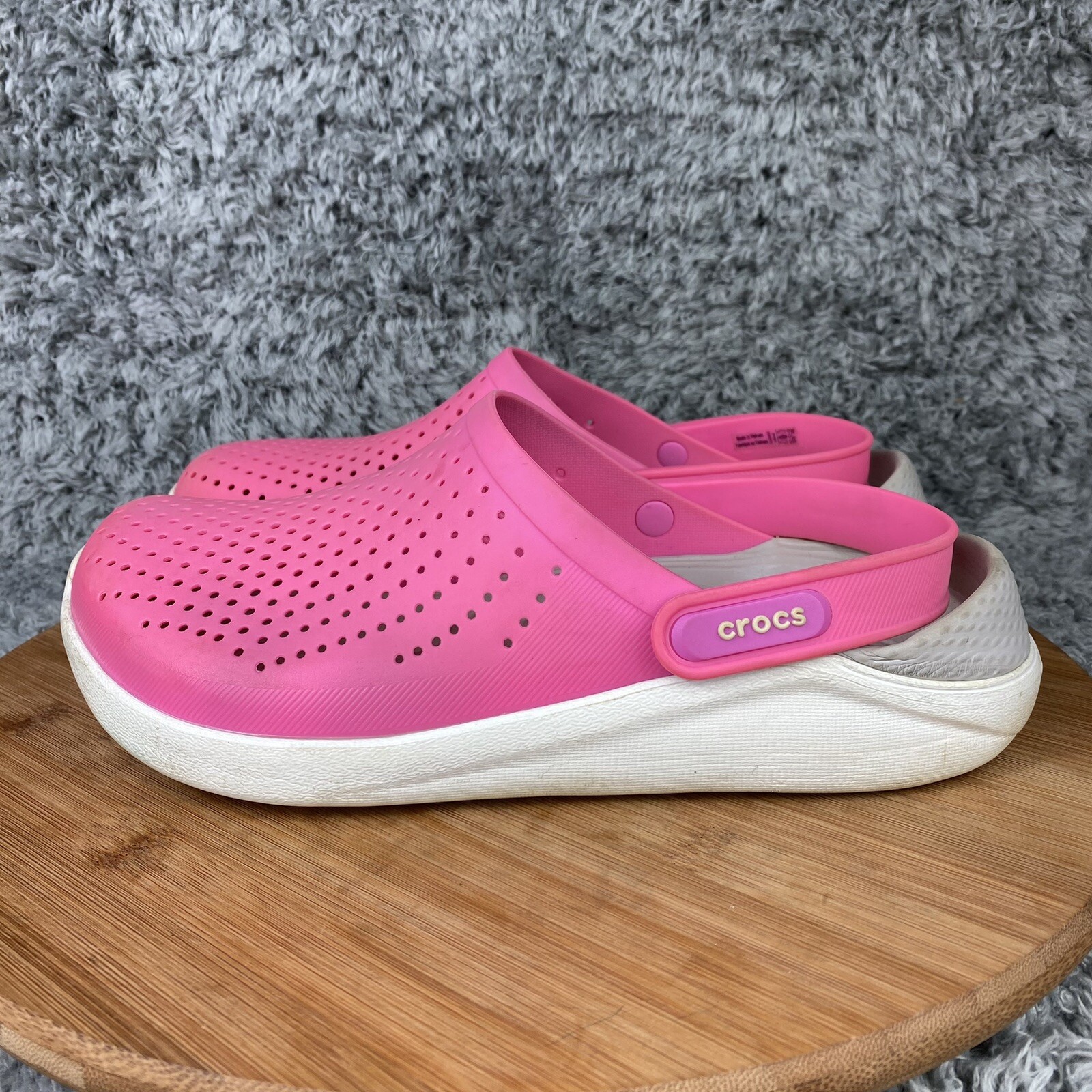 Crocs LiteRide Clogs Slip On Water Shoes Women's 8 Me… Gem