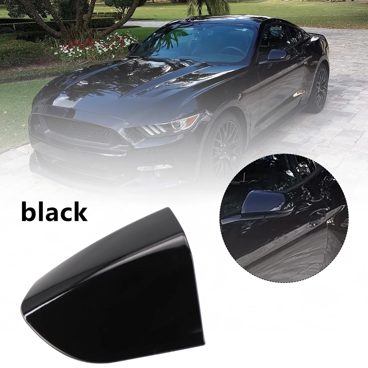 Lightweight LH Driver Door Handle Key Cap for Ford For Mustang