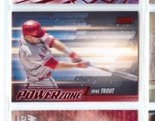 MIKE TROUT 2018 TOPPS STADIUM CLUB RED FOIL POWER ZONE CASE HIT #PZ-MT ANGELS