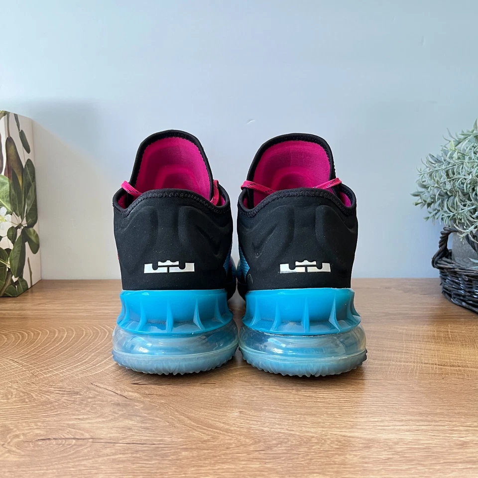 Nike Lebron 18 Low Neon Nights CV7564-600 Zapatos Atléticos Para Hombre Talla US 11.5 Foto 4 de 4