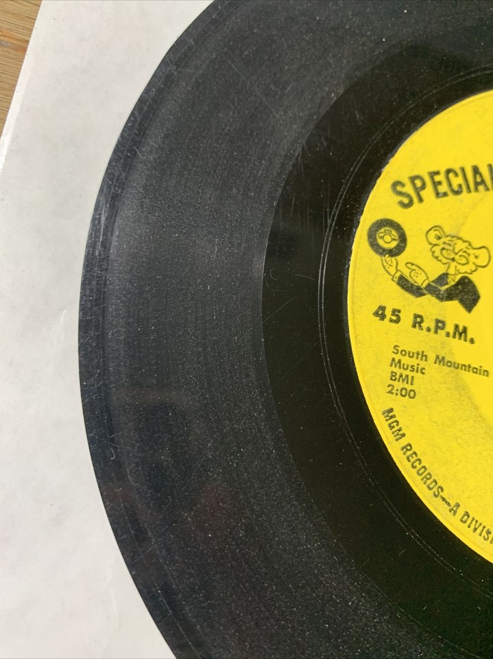 RARE COLLECTABLE 45 RPM: Special Disc Jockey Record NEVER AGAIN The ...