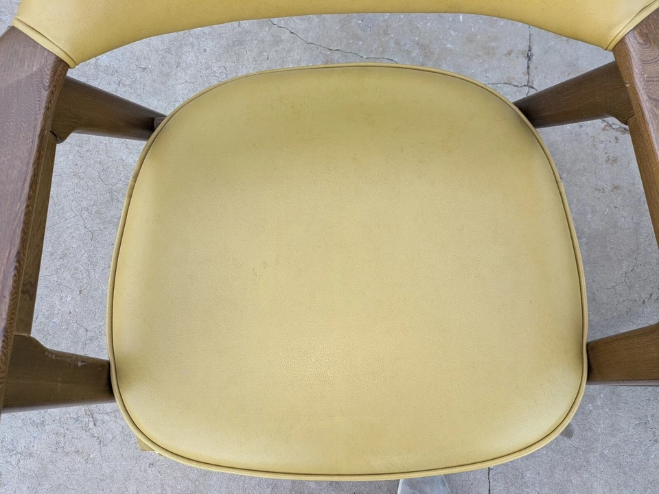 Винтажные современные кресла 1970 Paoli середины века из пекана и кожи 1 пара - Изображение 4 из 4