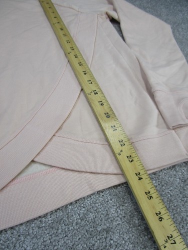 Athleta Girl Sweatshirt Womens 2Xl Cozy Cross Sweatshirt Pink - Picture 4 of 8
