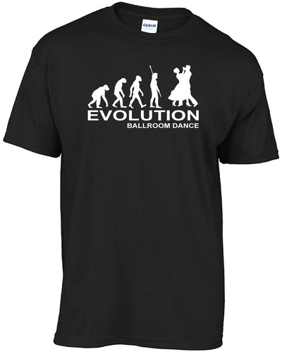 evolution of man t shirt