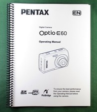 Ricoh Optio E60 OPerating Manual: 181 Pages  Protective Covers 