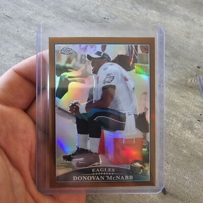 2009 Topps Chrome DONOVAN MCNABB #TC66 Copper Refractor #/649 Eagles EAGLES 