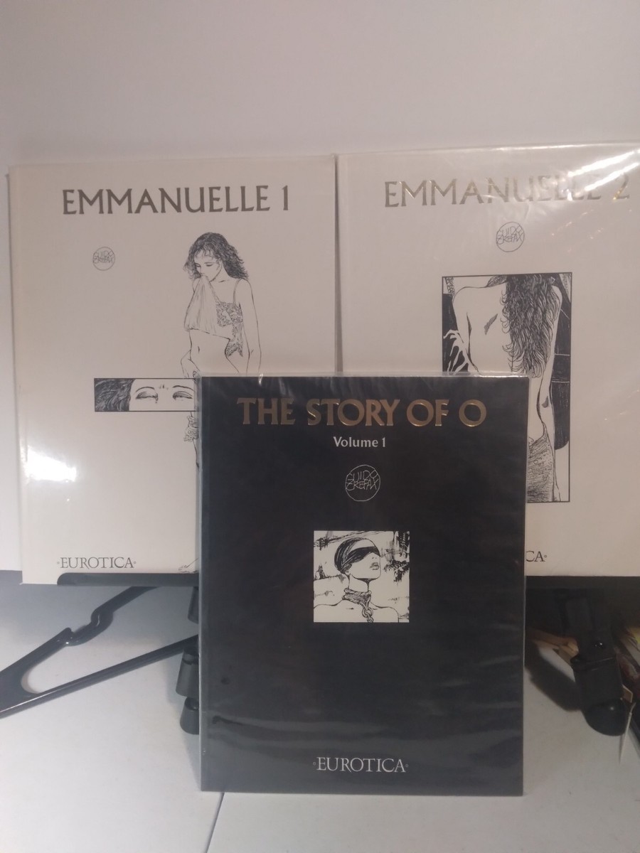 ［⭐︎］ EMMANUELLE 1&2 AND THE STORY OF O GUIDO CREPAX OUT OF PRINT
