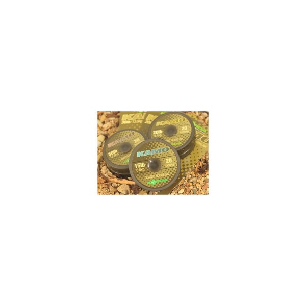 Korda Kamo Coated Hooklink 15Lb Ummanteltes Vorfachmaterial Geflochten-image