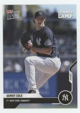 Gerrit Cole 2020 Topps Now SUMMER CAMP WAVE 1 Card #OD-457 YANKEES