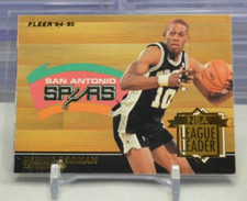 Dennis Rodman 1994-1995 Fleer NBA League Leader San Antonio Spurs #7  3-A