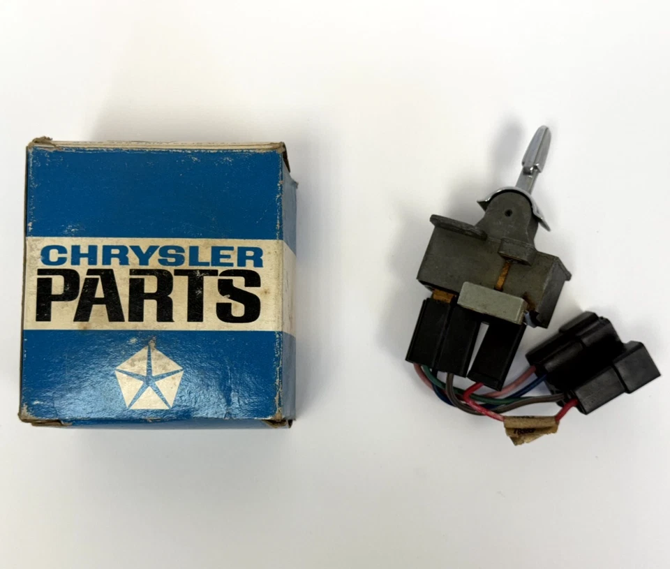 1968 Plymouth Dodge C-Body 3 Speed Windshield Wiper Control Switch 2864186 NOS - Image 3 of 4