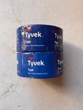 Dupont Tyvek Tape 1.88 in x 164 ft 2 Rolls  NEW in Shrinkwrap