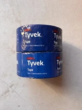 Dupont Tyvek Tape 1.88 in x 164 ft (2 Rolls) ~ NEW in Shrinkwrap