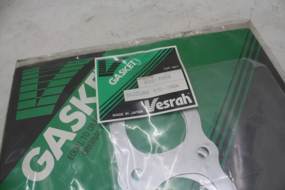 1983 1984 SUZUKI GS750 GS750E/ES ВЕРХНИЙ КОНЕЦ ПРОКЛАДКА КОМПЛЕКТ VESRAH СДЕЛАНО В ЯПОНИИ - Изображение 3 из 4