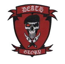 Jack Krauser Death Glory Iron on Patch from RE4
