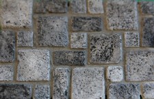 piastrelle pavimento presepe, miniature alta qualità color grigio pietra 3 misur