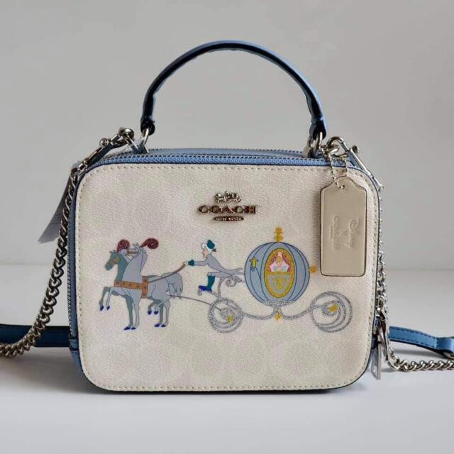 Coach+C1426+Disney+Cinderella+Top+Handle+Crossbody+Handbag for