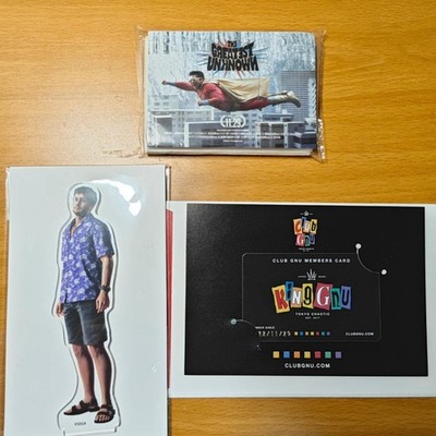 Satoru Iguchi King Gnu Pocket Tissue Yakuza: Like a Dragon CLUB GNU