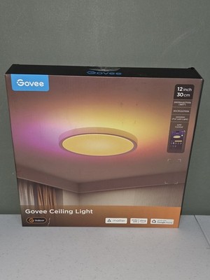 Govee Smart Ceiling Light, RGBIC LED Ceiling Light Fixture, 2400LM Flush Mount L