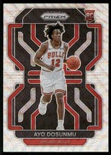 2021-22 Panini Prizm #271 Ayo Dosunmu Silver Wave Rookie