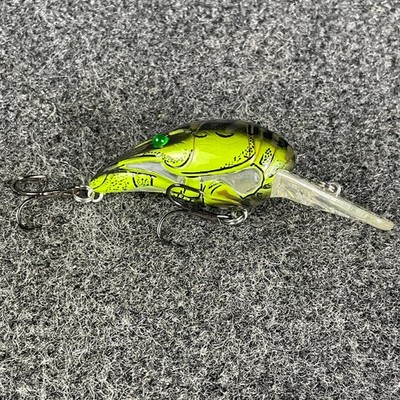 Koppers LIVETARGET Crawfish Crankbait 6-8' 3/8oz - Brown Chartreuse